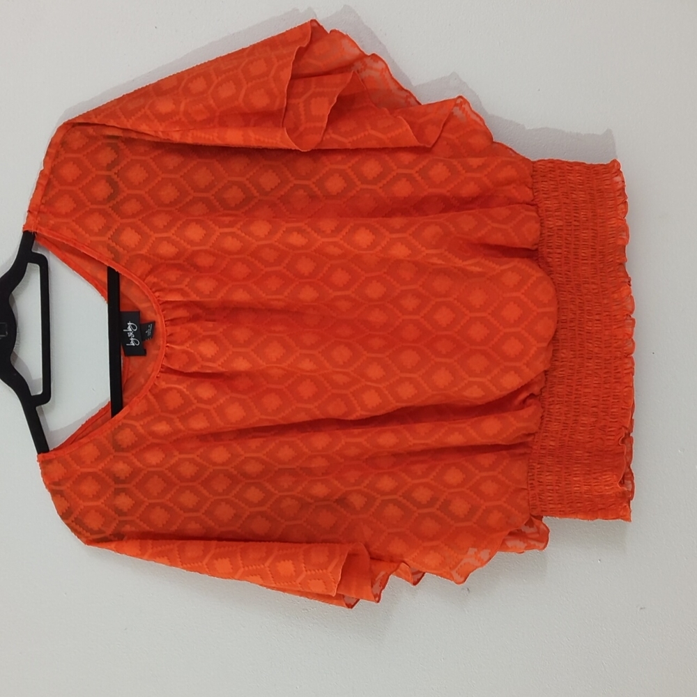 ELABORTAE, ENHANCING!Women's  By & By Blouse, Size L
